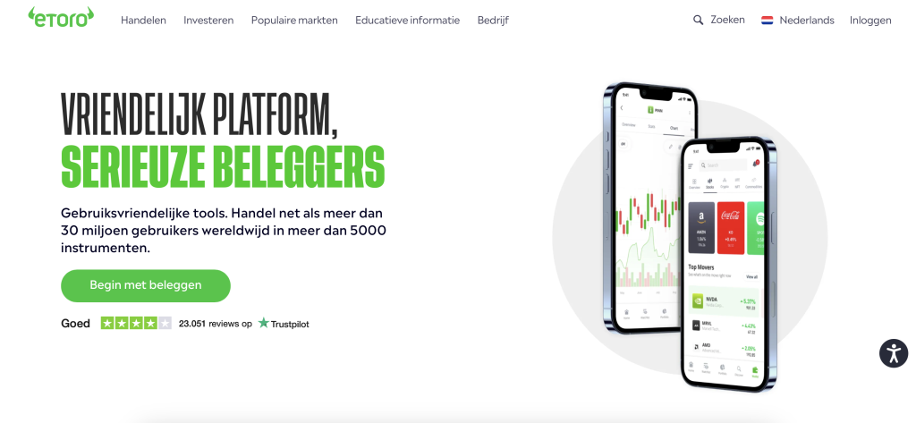 etoro web nederland